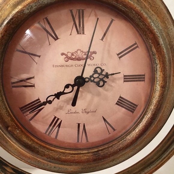 Edinburgh Clock Works London England Accents Edinburgh Clock Works